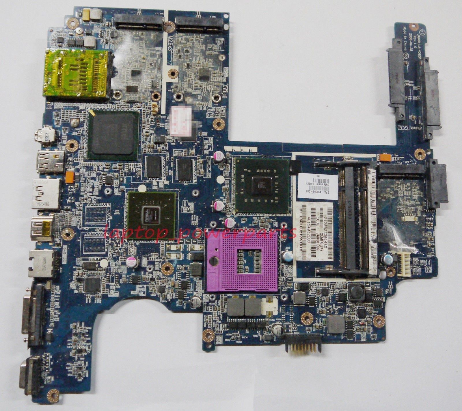 HP DV7 DV7t DV7-1200 dv7t-1200 Intel Mainboard 507170-001 wurde getestet